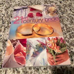 SALE! 21st Century Bride coffee table book with great pictures - gift idea!